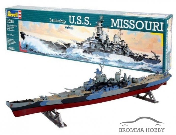 U.S.S. Missouri (WW II) - Klicka på bilden för att stänga
