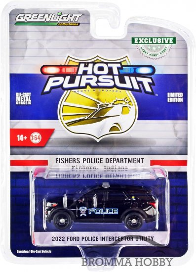 Ford Explorer FPIU (2022) - Fishers Police - Klicka på bilden för att stänga